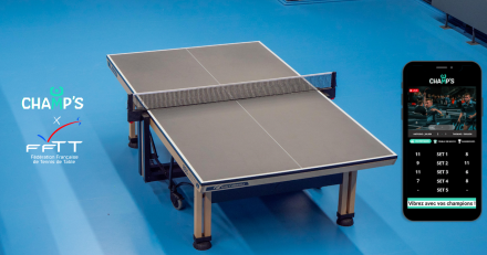 France - CHAMP'S s'associe avec les Fédérations de Tennis de Table et de Squash