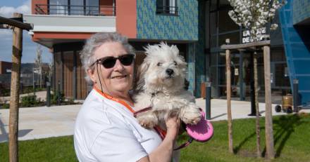 Europe - Au sein des 170 résidences services seniors DOMITYS,  les animaux de compagnie sont les bienvenus !